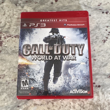 Activision Call of Duty: World at War Greatest Hits PS3 CIB M NTSC-U/C