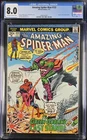 Amazing Spider-Man #122 CGC 8.0 Beautiful Book! Vol 1 Death of Green Goblin 1973