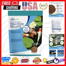 All-Natural Pond Fish Food 2.2 Pounds - Promotes Fish Health & Clean Water