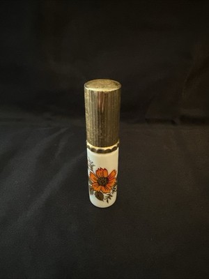 Vintage AEROX Japan Perfume Spray Atomizer Ceramic Floral  Refillable