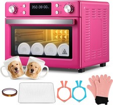 Horno de convección de sublimación 30L 1700W 450F vasos de control digital - Nuevo en caja