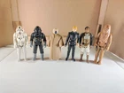 Vintage 80s Star Wars Action Figures - Lot Of 6 - Jedi Luke- Tie Pilot - Chewy!