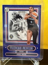 2025 Donruss WNBA Angel Reese Franchise Features Blue Press Proof #5 - Sky