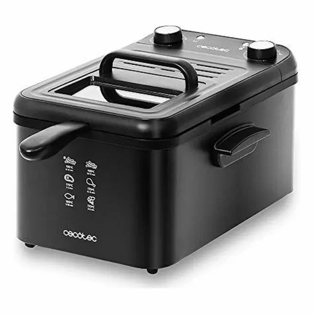 Friteuse Cecotec 3L à zone froide CleanFry 3000 pour une huile propre