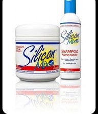 Silicon Mix Shampoo 8 oz Deep Treatment 16 oz Hair Care Bundle