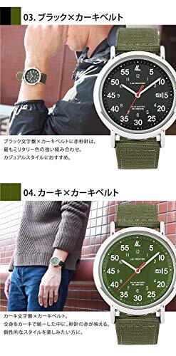 Lad Weather Solar Men's Military Watch Nylon Strap Beige lad053-be-be - Picture 6 of 6