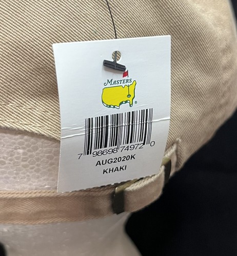 2022 Masters Strapback Hat PGA Major Golf Tournament Augusta Georgia Logo Cap - Picture 9 of 15