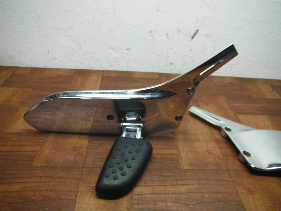 BMW K1200LT K1200LTC K1200LTS REPOSAPIÉS TRASERO JUEGO PELDAÑOS PAR clavijas cromadas Foto 3 de 4