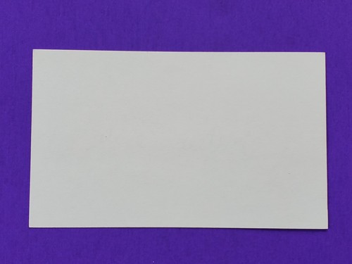 RICHARD PETTY AUTOGRAPH 3X5 INDEX CARD MASCAR RACING LEGEND - Picture 2 of 2