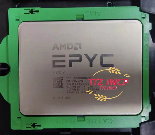 AMD EPYC 7282 Prozessoren 2.8GHz CPU Up to 3.2GHz 64MB 120W SP3 100-000000078 - Picture 2 of 5