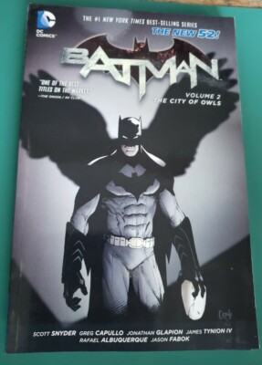 DC Comics Batman THE NEW 52 Graphic Novel Volumes #1-#4 by Snyder