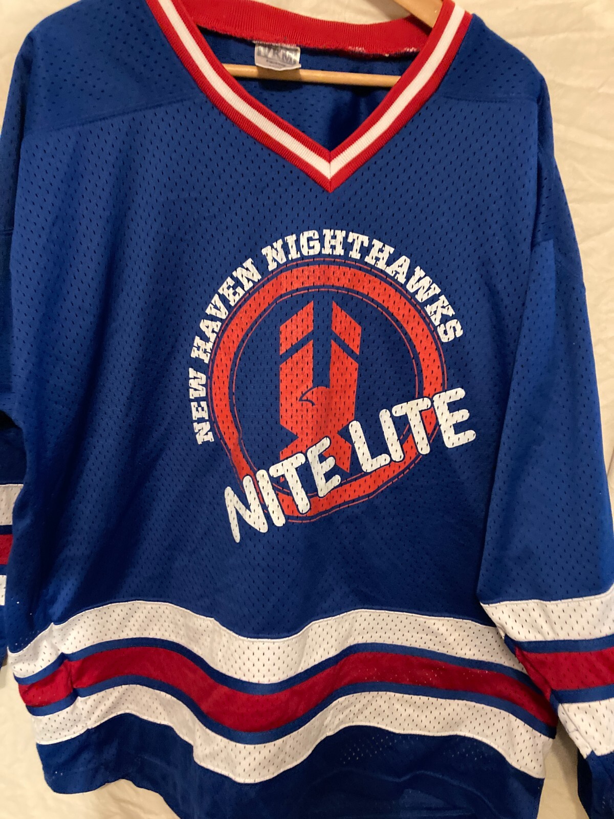 Vintage New Haven Nighthawks hockey jersey size Xl eBay