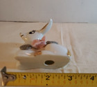 Deer Trio Chase Porcelain Gold Trim & Rose VINTAGE Matching Set of 3 WHOLESALE — photo 9