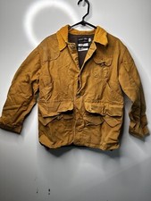 Bonedry Tan Leather Jacket Size 42 Long Sleeve Buttondown By Redhead