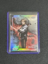 2024 Topps Chrome Star Wars Han Solo Refractor 102 A1