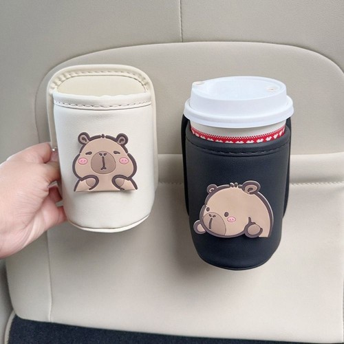 Capybara Car beverage rack Panda Cup stand Car Interior Accessories - Afbeelding 7 van 21
