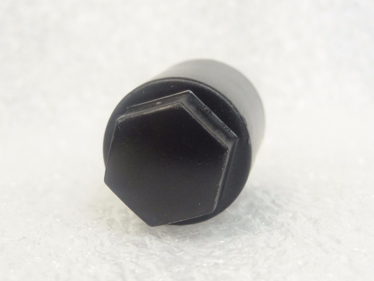 Kawasaki NOS NEW 92015-1177 Black Cap Nut 18mm KZ ZX KZ550 ZX550