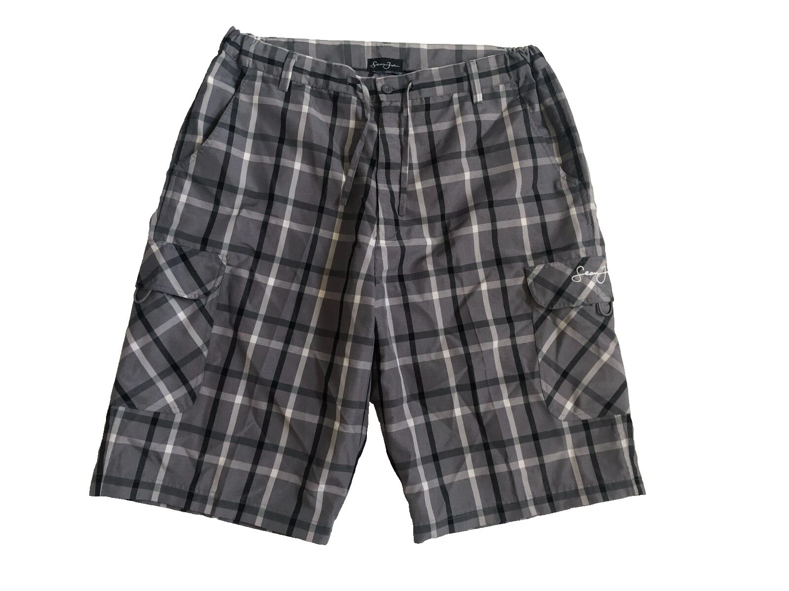 Pantalones cortos de poliéster para hombre Sean John