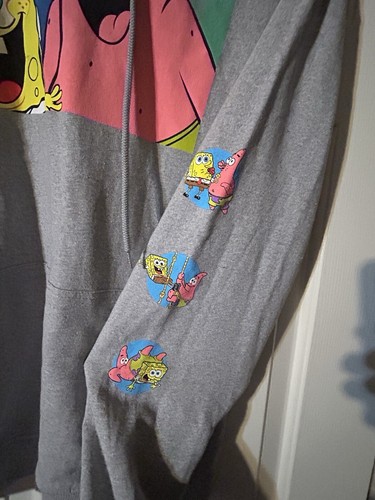 Spongebob squarepants patrick mens Hoodie nickelodeon 2023 new sweatshirt large - Picture 4 of 6