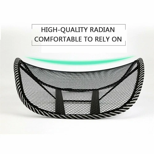 2Pcs Mesh Backrest Waist Support Car Seat Cushion Truck Lumbar Support Ventilate - Picture 6 of 13