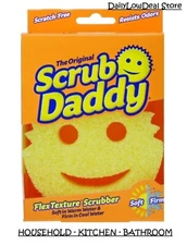 Scrub Daddy The Original Scrub Daddy Polymer Foam Sponge Non-Scratch Dish Home