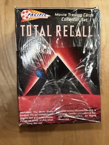 Total Recall Movie Trading 110 Card Collection Set 1990 Sealed NEW Pacific Cards - Picture 5 of 9