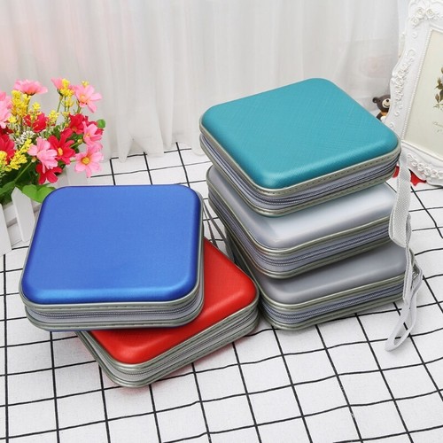 Album Disc DVD VCD Discs Storage Organizer Holder for Case Bag Box 40 Sleeve - Photo 4/8