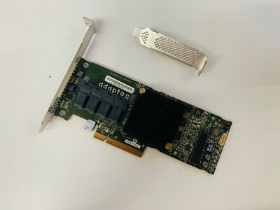 Armadio Rack Server Scheda RAID Controller Adaptec ASR-71605 - 16 Porte, 1 GB Cache, Con Batteria BBU (Venditore USA) Controller Raid 16 Porte 1gb Cache