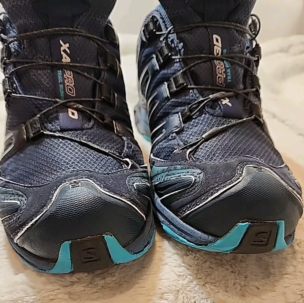 Scarpe da donna Salomon Gore Tex sneakers atletiche XA Pro trail running taglia US 10