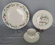Sleigh Ride - Plates or Cups & Saucers - by Lenox - Your Choice!
