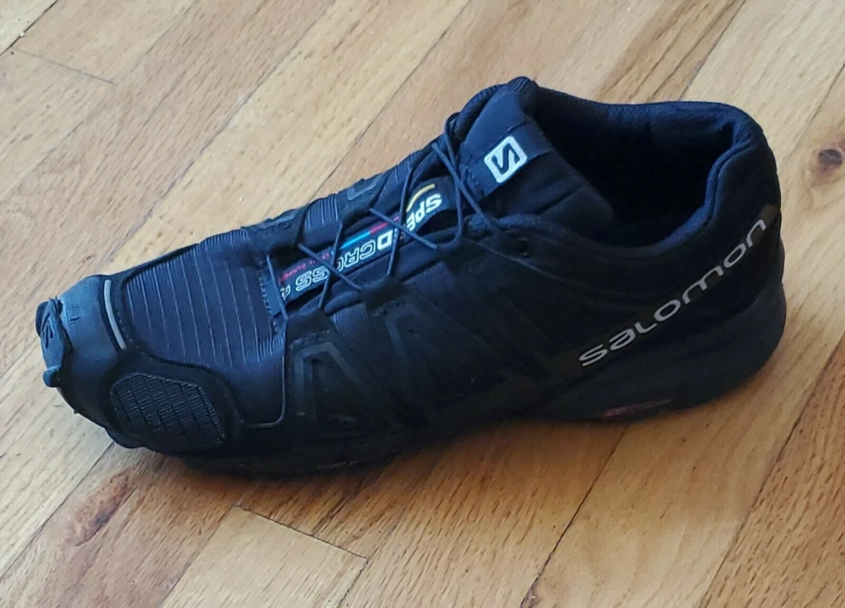 Salomon Speedcross 4 Black/Black Metallic Men's Trail Running