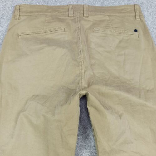 NN07 pantaloni chino da uomo W32 L34 beige marrone MARCO pantaloni elasticizzati aderenti - Foto 5 di 12