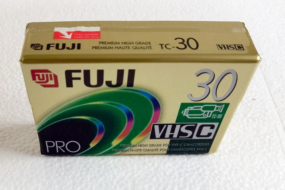 Videocámara Fuji VHS-C Pro TC30 10 Premium de alta calidad Foto 4 de 4