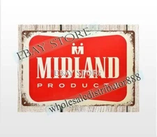 Midland Products metal tin sign home garden decoration