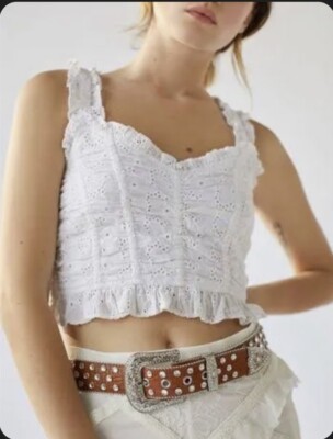 NEW Urban Outfitters UO Allover Rhinestone Women\'s Western Belt M Urban Outfitters All Over Rhinestone Western Metal Belt  main image 3