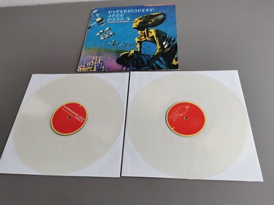 ALEC EMPIRE original clear Vinyl 2LP Hypermodern Jazz 2000.5 (96
