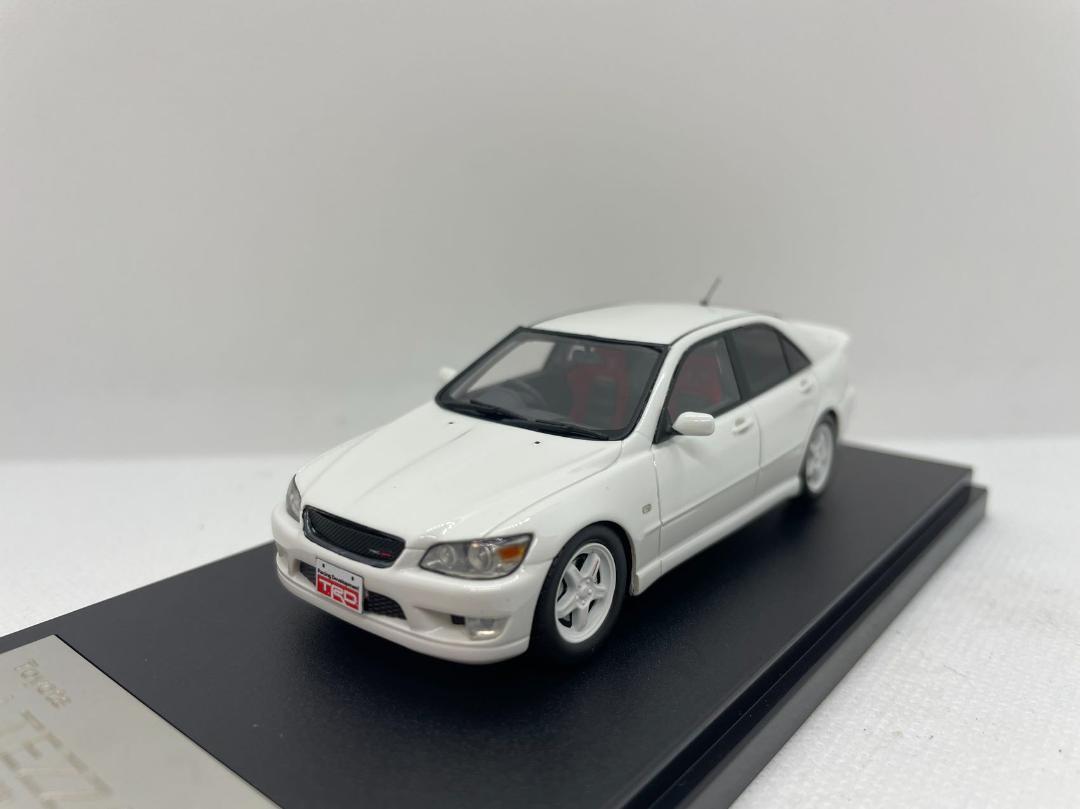 TOYOTA ALTEZZA ホワイト 1/43 ミニカー Hi-Story 1/43 Toyota Altezza RS200 Mini Car | eBay