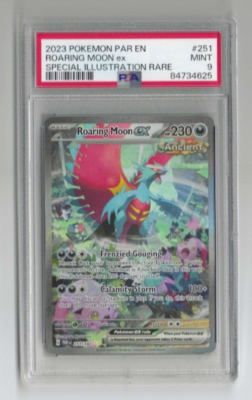 2023 Pokémon PAR EN #251/182 Roaring Moon ex - Special
