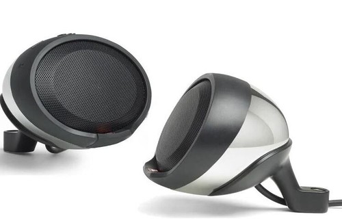 JBL Cruise PWSSPKCRUISECHAM Chrome Waterproof Bluetooth Handlebar Speaker Kit