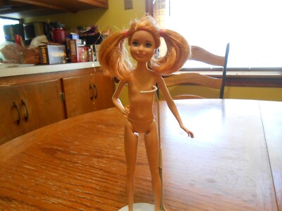 2010 Mattel Stacie-Skipper's friend doll- nude 9''strawberry blonde hair
