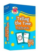 Telling the Time Flashcards for Ages 5-7 by CGP Books: New