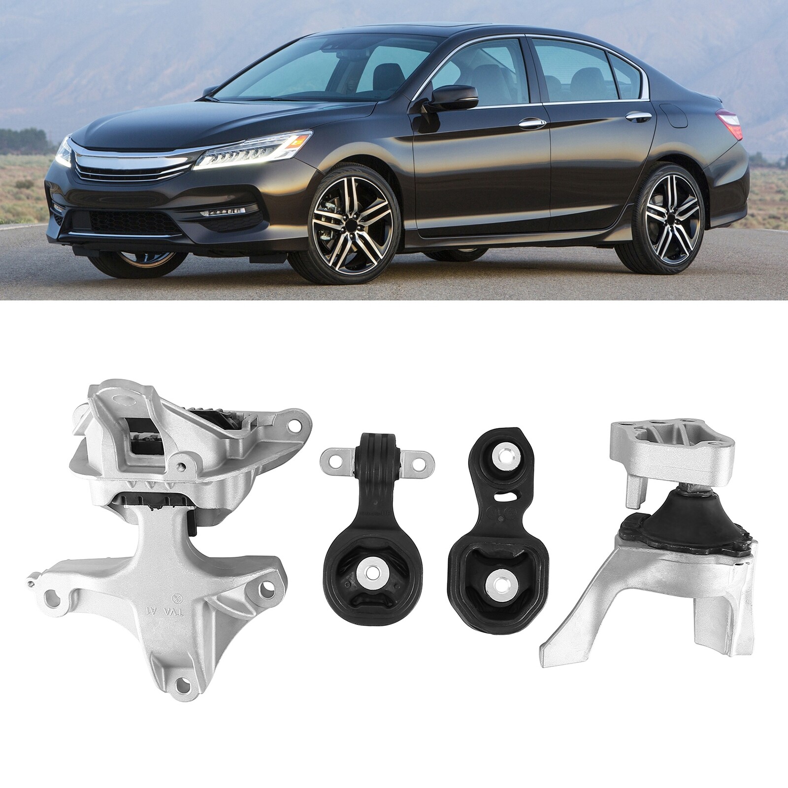 N509 FITS 2018-2022 HONDA ACCORD 1.5L TURBO AUTO CVT ENGINE MOTOR & TRANS MOUNT