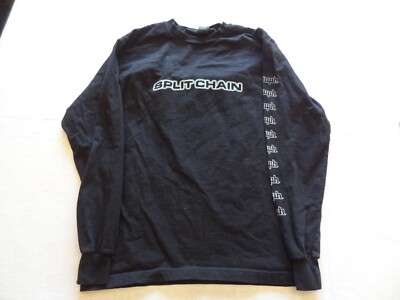 Split Chain Band Long Sleeve Shirt Epitaph I m Not Dying Men s Medium 