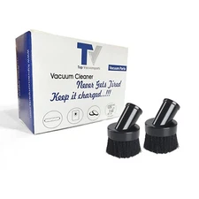 2 Fits For Shop-Vac 906-15-19, 90615 1-1/4" Round Brush Vacuum 32-1607-63