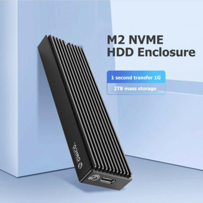 ORICO M2PV-C3 Type-C M.2 NVME SSD Enclosure USB3.1 10Gbps External Box Case A+