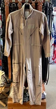 Tan MIlitary CWU Flyers Coveralls Jumpsuit
