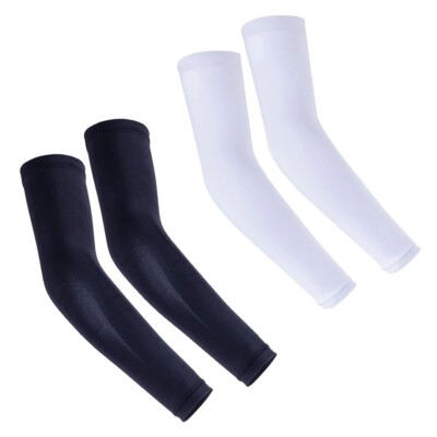 Arm Sleeves Schutz Radfahren Laufen Outdoor Aktivitäten Doppelpack (XL) BR24