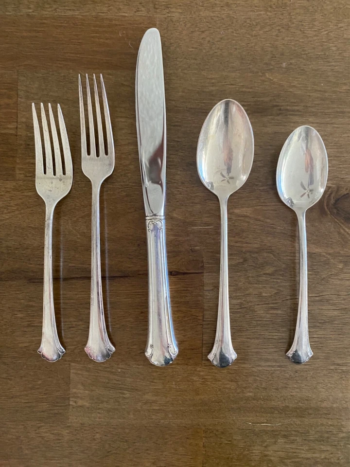 Chippendale by Towle sterling silver flatware, 57 pieces/ service for 10 - Image 2 of 4