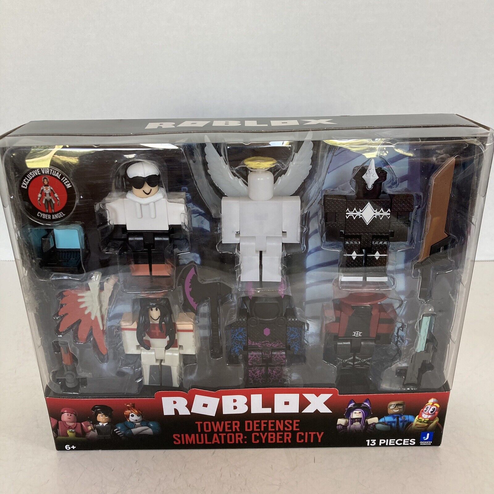 Roblox Action Tower Defense Simulator: Cyber City Six Figure Pack