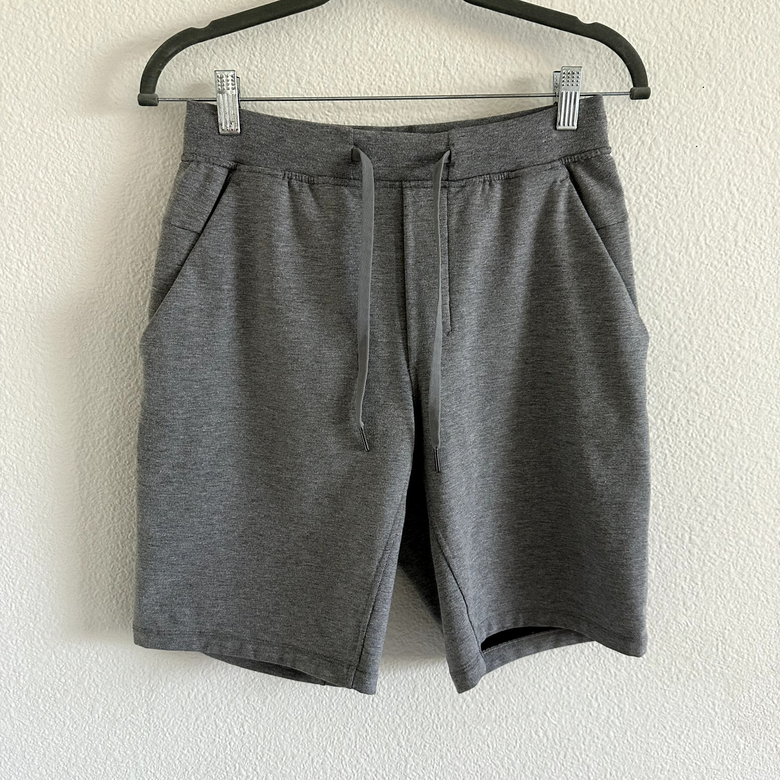 Lululemon Solid Light Gray Drawstring Elastic Wai… - image 1